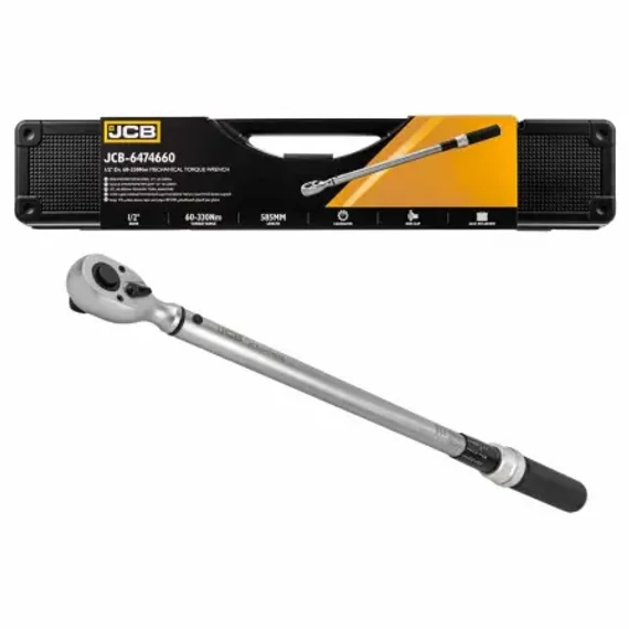 JCB nyomatékkulcs irányváltós 5-25Nm 3/8" 